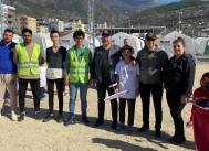 THK İskenderun’da Depremzede Çocuklarla Maket Uçak Yaptı