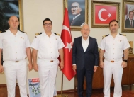 Sahil Güvenlik Komutanlarından Başkan Tosyalı’ya Ziyaret