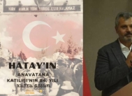 Başkan Mehmet Öntürk’ten Hatay Mesajı