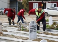 HBB’den Deprem Şehitleri Mezarlığına Çevre Düzenlemesi