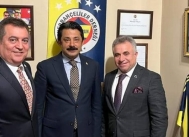 Fenerbahçeli Kaymakam Demiryürek’ten, İskenderun Fenerbahçeliler Derneği’ne Ziyaret
