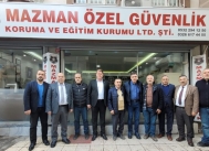 Başkan Adayı Mehmet Dönmez’den Mazman Güvenliğe Ziyaret